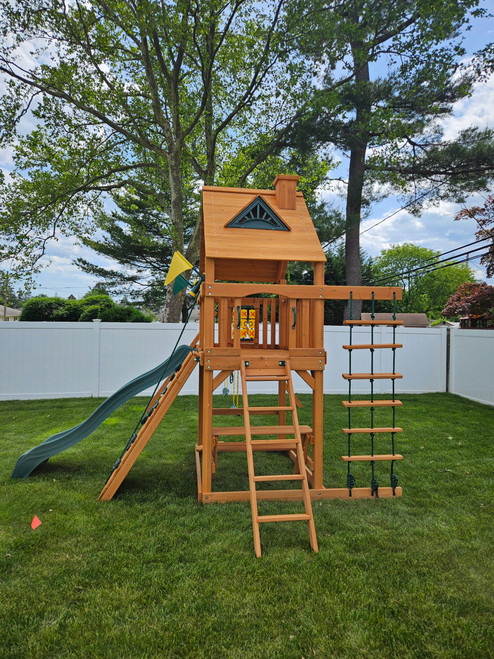 Gorilla Playsets Chateau Tower Playset installed by a HandyBuddy expert in Plainview, NY · May 2026