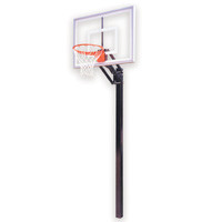 First Team Champ In-ground Adjustable Basketball Goal