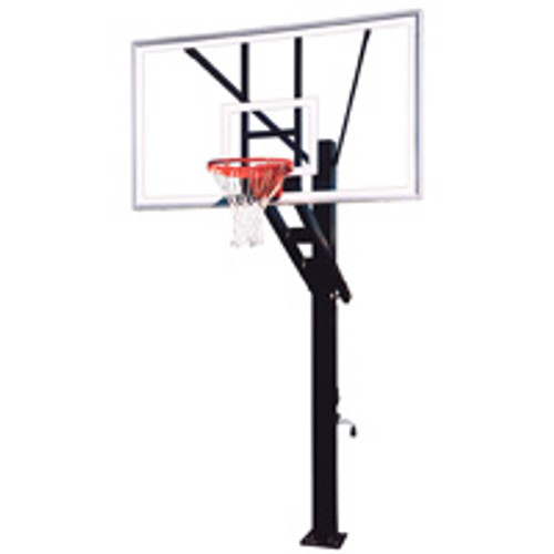 Stainless Olympian™ Adjustable Basketball Goal Installation