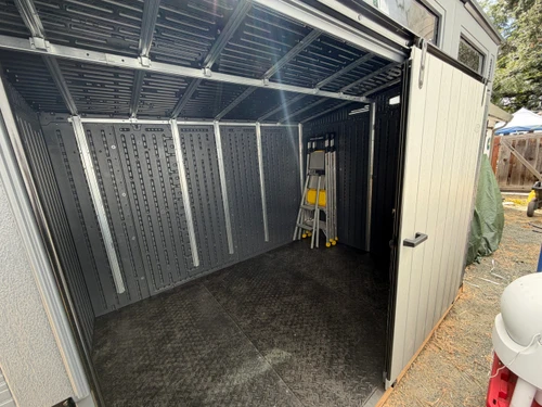 Suncast Modernist® Sliding Door Storage Shed installed by a HandyBuddy expert in Danville, CA · Aug 2026