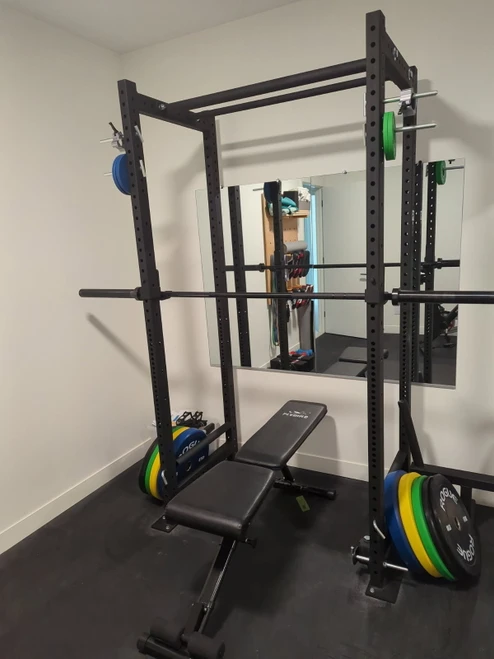 Rogue Fitness R-3 Power Rack assembled by a HandyBuddy expert in Long Lake, MN · Mar 2025