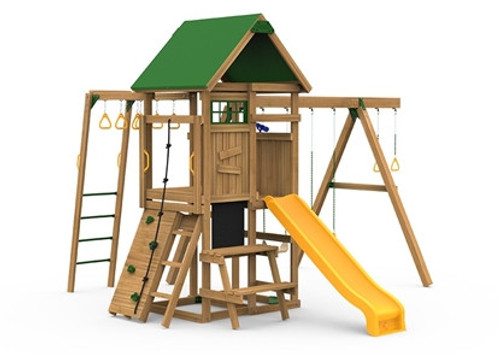 Highland Bronze Outdoor Playset Installation