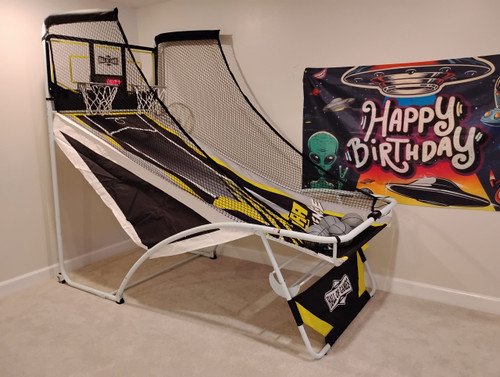 Lifetime Double Shot Deluxe Basketball Arcade Game assembled by a HandyBuddy expert in Fulton, MD · Feb 2026
