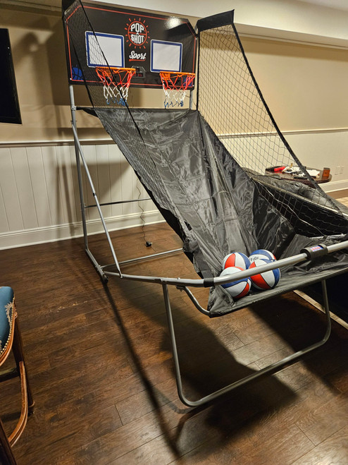 Lifetime Double Shot Deluxe Basketball Arcade Game assembled by a HandyBuddy expert in Manhasset, NY · Dec 2025