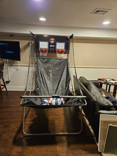 Lifetime Double Shot Deluxe Basketball Arcade Game assembled by a HandyBuddy expert in Manhasset, NY · Dec 2025