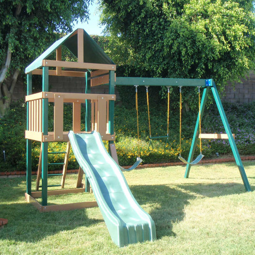 KidWise Outdoors Congo Safari Swing Set