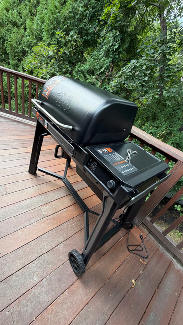 Traeger Woodridge Pro Electric Pellet Grill assembled by a HandyBuddy expert in Bedford, MA · Aug 2026