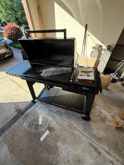 Traeger Woodridge Pro Electric Pellet Grill assembled by a HandyBuddy expert in Waconia, MN · Jun 2026