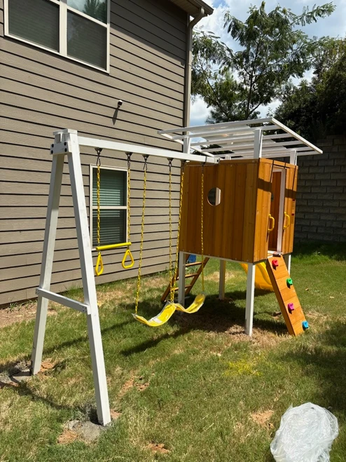 Avenlur Forest Modern Backyard Outdoor Swing Set assembled by a HandyBuddy expert in Atlanta, GA · Jul 2026