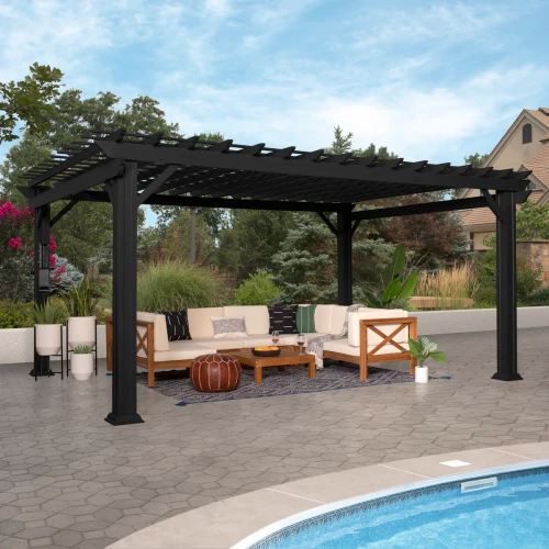 Backyard Discovery Stratford Traditional Steel Pergola