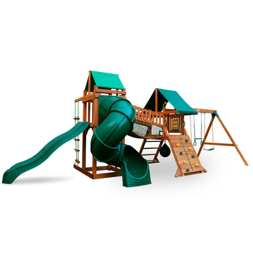 High Point Deluxe Swing Set Installation
