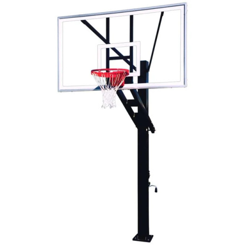 Olympian In-ground Adjustable Basketball Hoop Installation