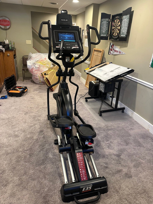 Sole Fitness E35 Elliptical Machine assembled by a HandyBuddy expert in Cape May Court House, NJ · May 2026