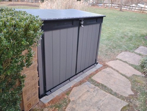 Keter Premier Jumbo Storage Shed assembled by a HandyBuddy expert in Oakton, VA · Dec 2025
