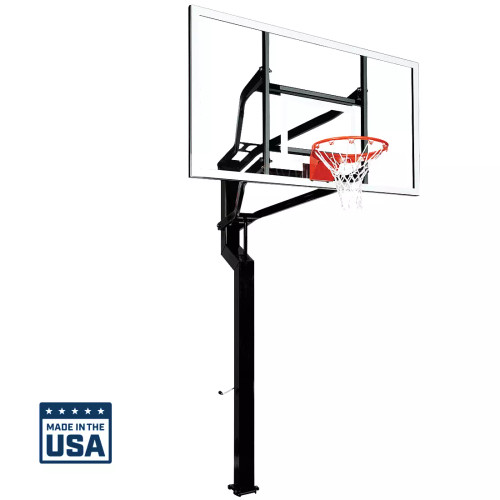 MVP 72in Glass In-Ground Basketball Hoop Installation