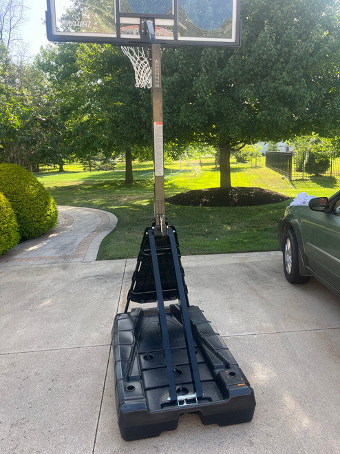 Spalding Momentous EZ Assembly Portable Basketball Hoop assembled by a HandyBuddy expert in Highland Heights, OH · Jun 2026