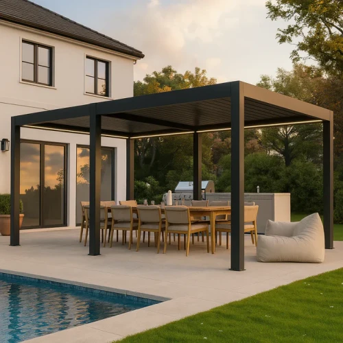 Aluminum T5 Pergola Ultra™ Pergola Installation