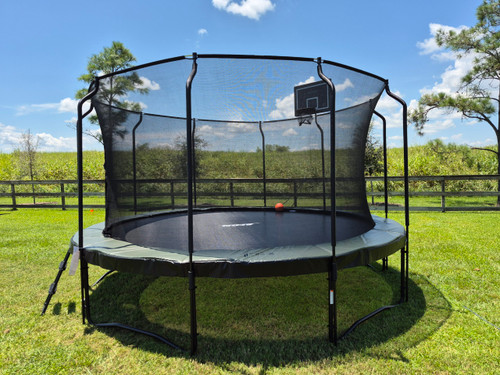 Acon Air GEN 2.0 Round Trampoline assembled by a HandyBuddy expert in Santa Fe, TX · Aug 2025