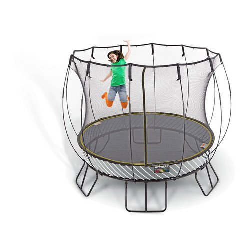 Round Trampoline Assembly 09