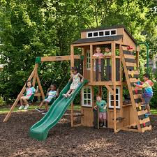 Kidkraft Woodhaven Overlook Swing Set