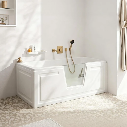 Deep Soaking Walk-In Bathtub Installation
