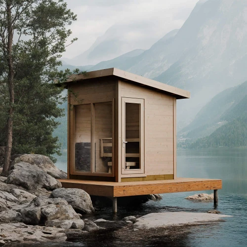 Almost Heaven View Outdoor Sauna