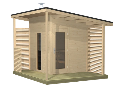 Almost Heaven Solide Compact 4-6 Person Cabin Sauna