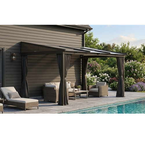 Sojag Sutton Wall-Mounted Hardtop Gazebo