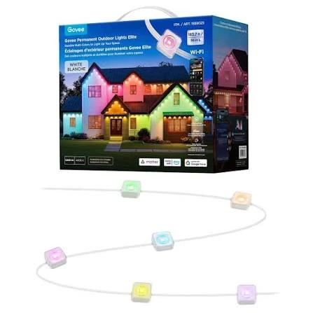 180ft Permanent Outdoor Lights Elite Installation