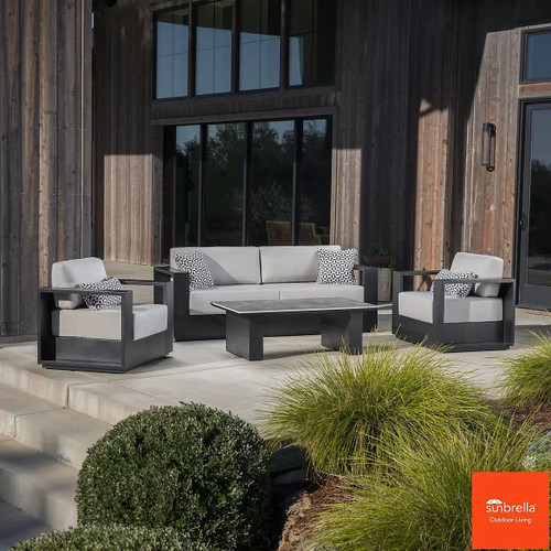 Aldous 4-Piece Deep Seating Patio Set Assembly