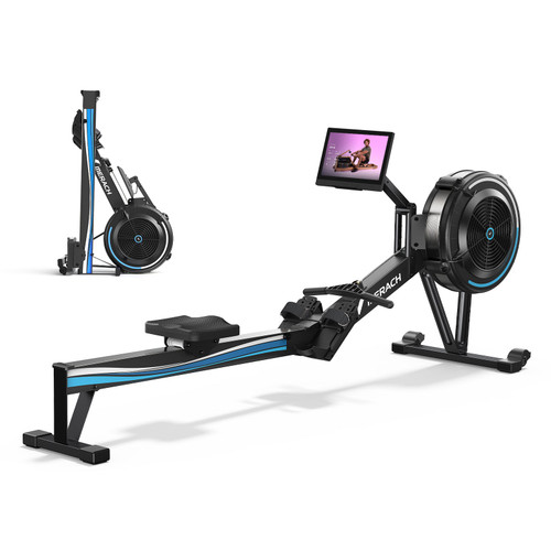 NovaRow R50 Aura Air Immersive Rowing Machine with HD Display Assembly