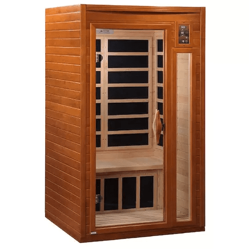 Dynamic Barcelona Elite 1-2-person Ultra Low EMF FAR Indoor Infrared Sauna + Red Light Therapy | DYN-6106-01-Elite Assembly
