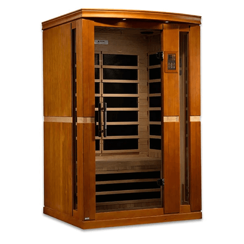 Dynamic Vittoria Elite 2-person Ultra Low EMF FAR Indoor Infrared Sauna + Red Light Therapy | DYN-6220-01 Elite Assembly