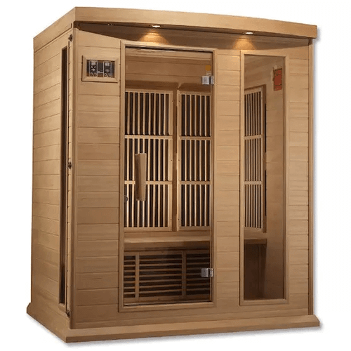 3-Person Low EMF FAR Indoor Infrared Sauna + Red Light Therapy | MX-K306-01 Assembly