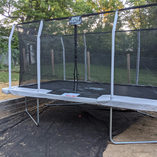 Upper Bounce Rectangular Trampoline With Enclosure