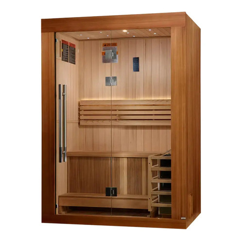 Sundsvall 2-Person Indoor Sauna & Harvia Traditional Electric Heater Kit | GDI-7289-02 Assembly