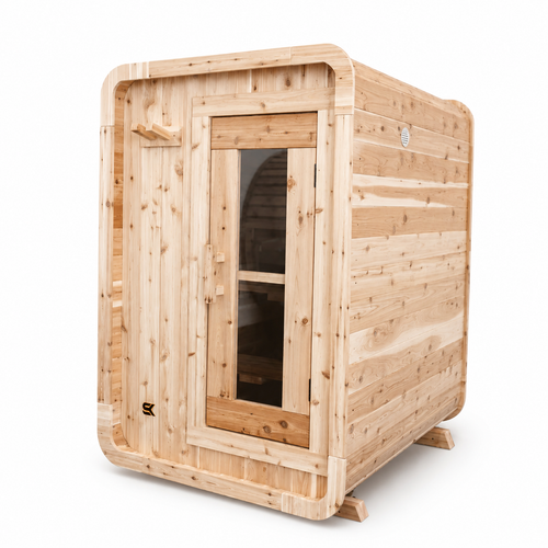 USA Made 4 Person Sweat Pod Indoor/Outdoor Traditional Sauna | SK-POD-4P Assembly
