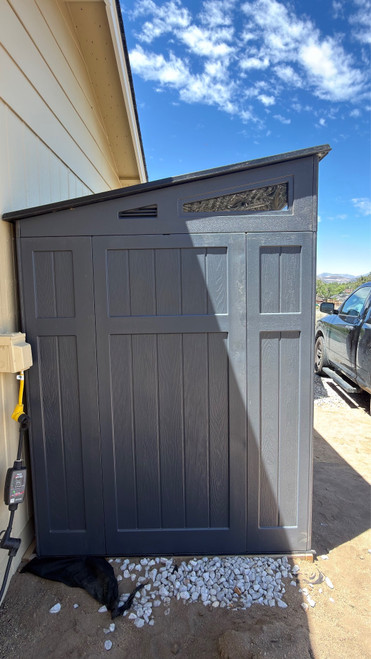 Suncast Modernist Storage Shed assembled by a HandyBuddy expert in Reno, NV · Apr 2026