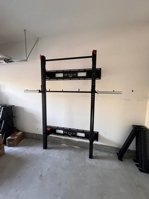 Rogue Fitness Wall Mount Power Rack installed by a HandyBuddy expert in San Diego, CA · Sep 2024