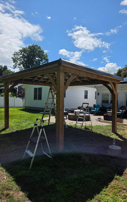 Backyard Discovery Saxony Grill Gazebo installed by a HandyBuddy expert in Bristol, CT · Aug 2026