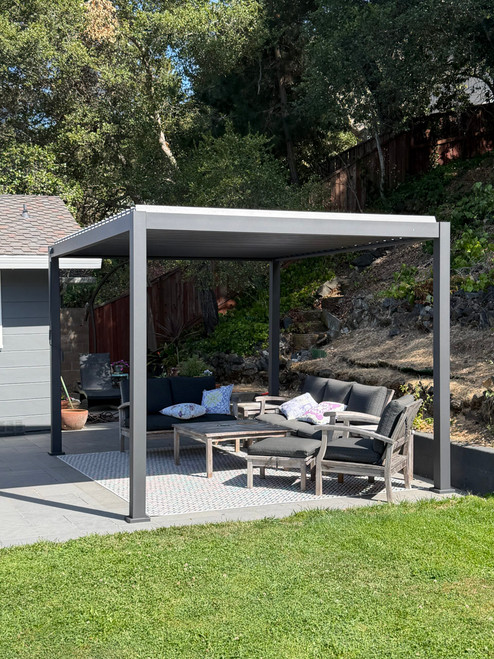 Purple Leaf Patio Gazebo with Double Roof assembled by a HandyBuddy expert in Livermore, CA · Jul 2026