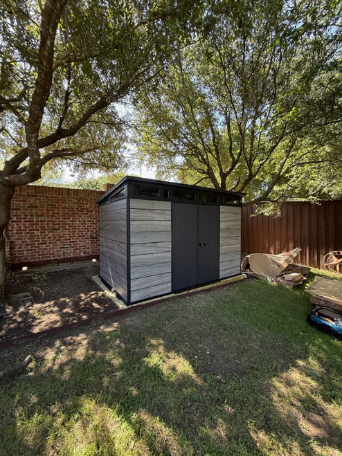 Keter Artisan Storage Shed installed by a HandyBuddy expert in Allen, TX · Jun 2026