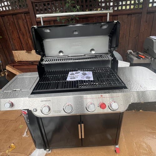 Genesis Gas Grill Assembly