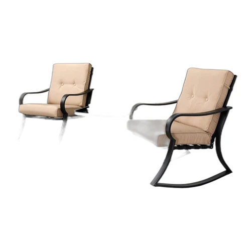 Solaura Outdoor Rocking Chairs Bistro Set