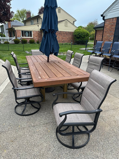 Noble House Patio Dining Set assembled by a HandyBuddy expert in Northville, MI · May 2026