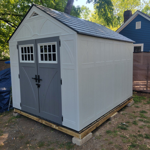 Suncast Tremont Storage Shed assembled by a HandyBuddy expert in Winston Salem, NC · Apr 2026