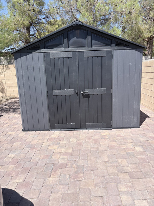 Keter Stronghold Storage Shed assembled by a HandyBuddy expert in Las Vegas, NV · Jul 2026