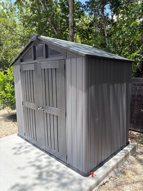Keter Stronghold Storage Shed assembled by a HandyBuddy expert in Austin, TX · Jul 2026