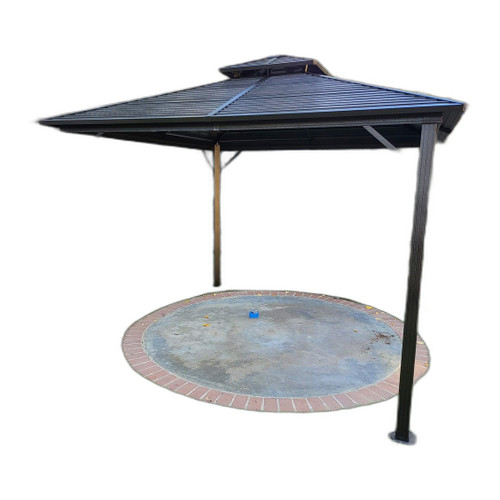 Purple Leaf Double Roof Hardtop Gazebo