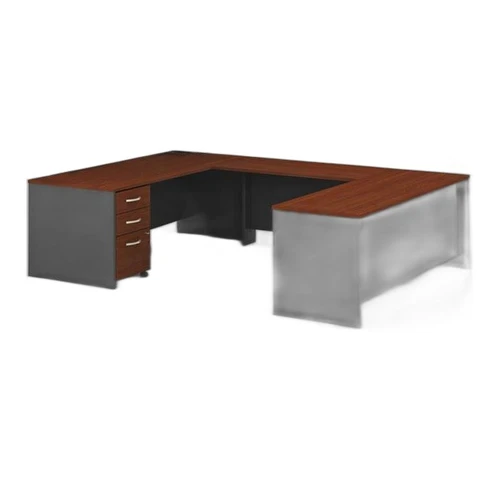 Bush Business Furniture U-Shaped Desk with Drawers